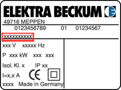 How to find your Metabo model number