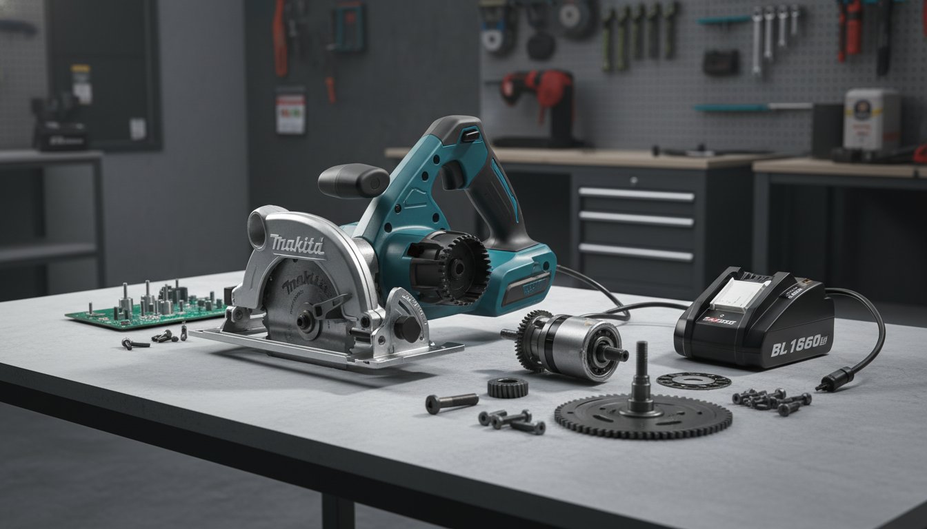 Makita DHS680 Parts - Spare parts for Makita DHS680 Circular Saw